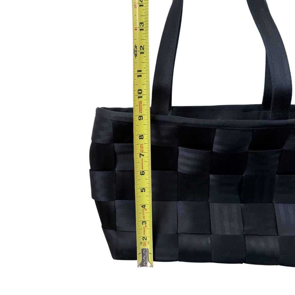 Original Seatbelt Bag Black Woven Tote Purse Built in USA Shoulder Handbag - Picture 15 of 16